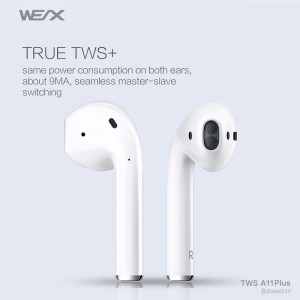 Sluchátka WEX - A11 TWS Bluetooth