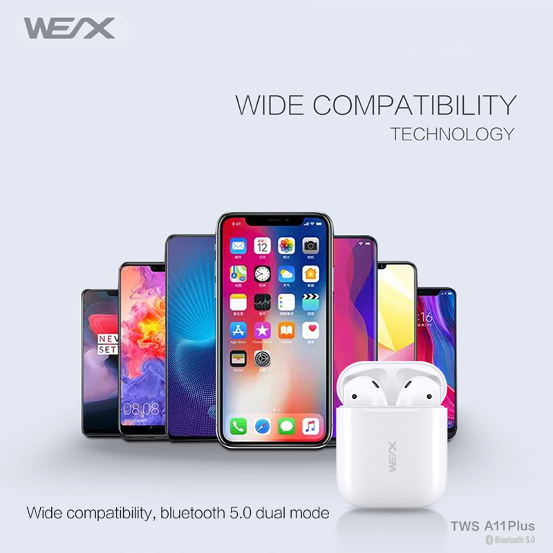Sluchátka WEX - A11 TWS Bluetooth