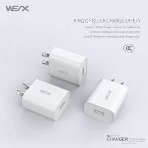WEX -V8 nabíječka jednoportové stěny 65292; nabíječka usb