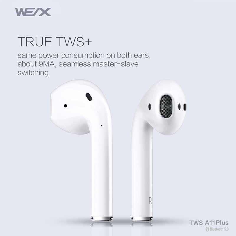 Vydání sluchátek WEX A11 Plus TWS